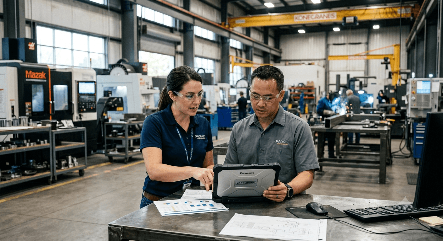 Manufacturing team